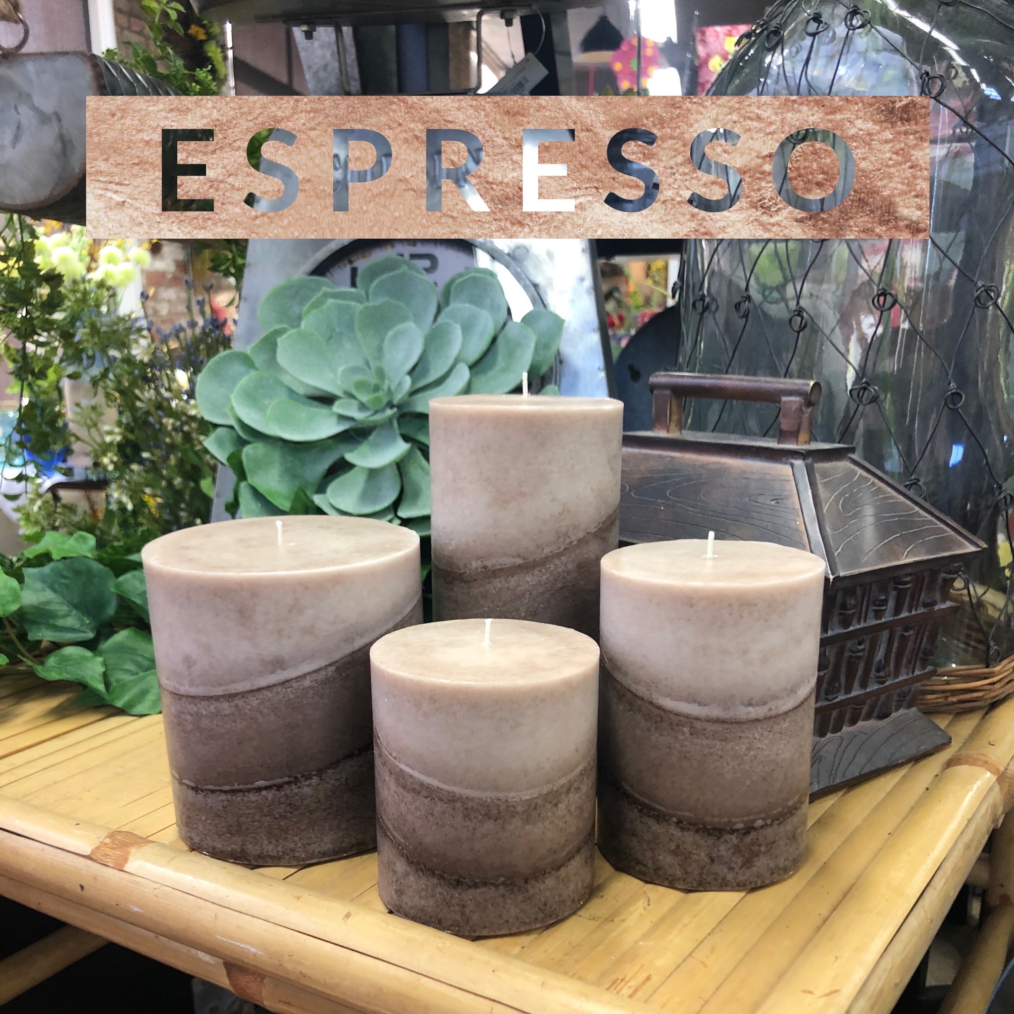 Espresso Candle