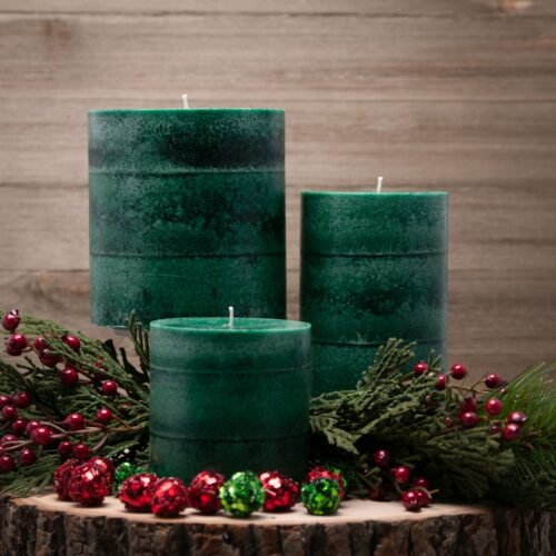 Evergreen Candle