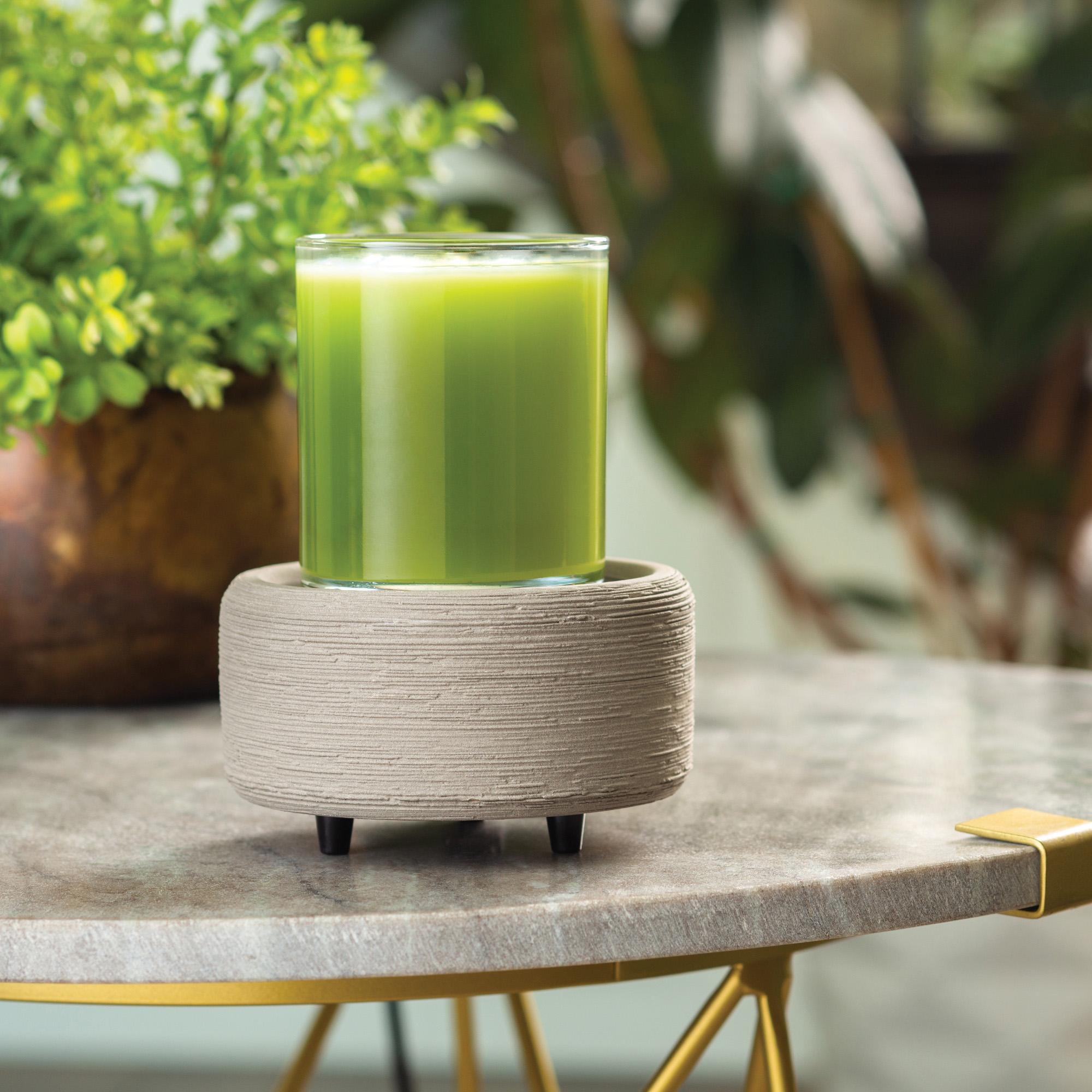 Rustic White 2-in-1 Warmer