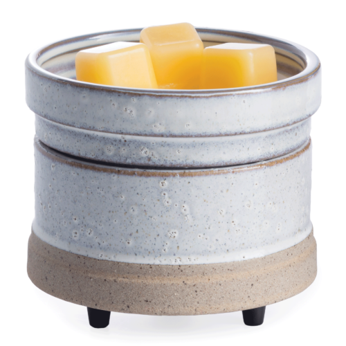 Rustic White 2-in-1 Warmer