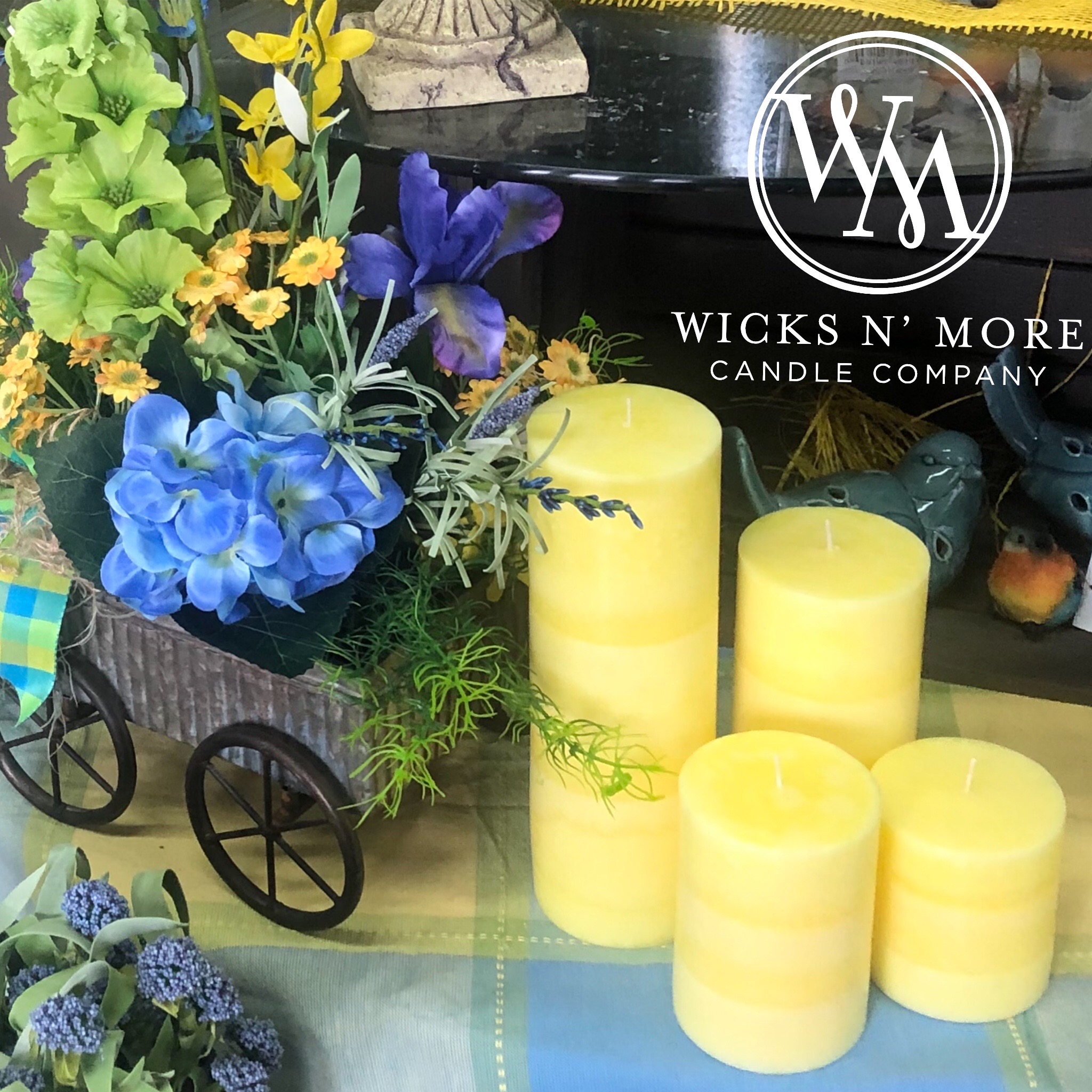 Light Yellow Candle