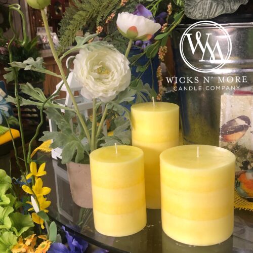 Light Yellow Candle