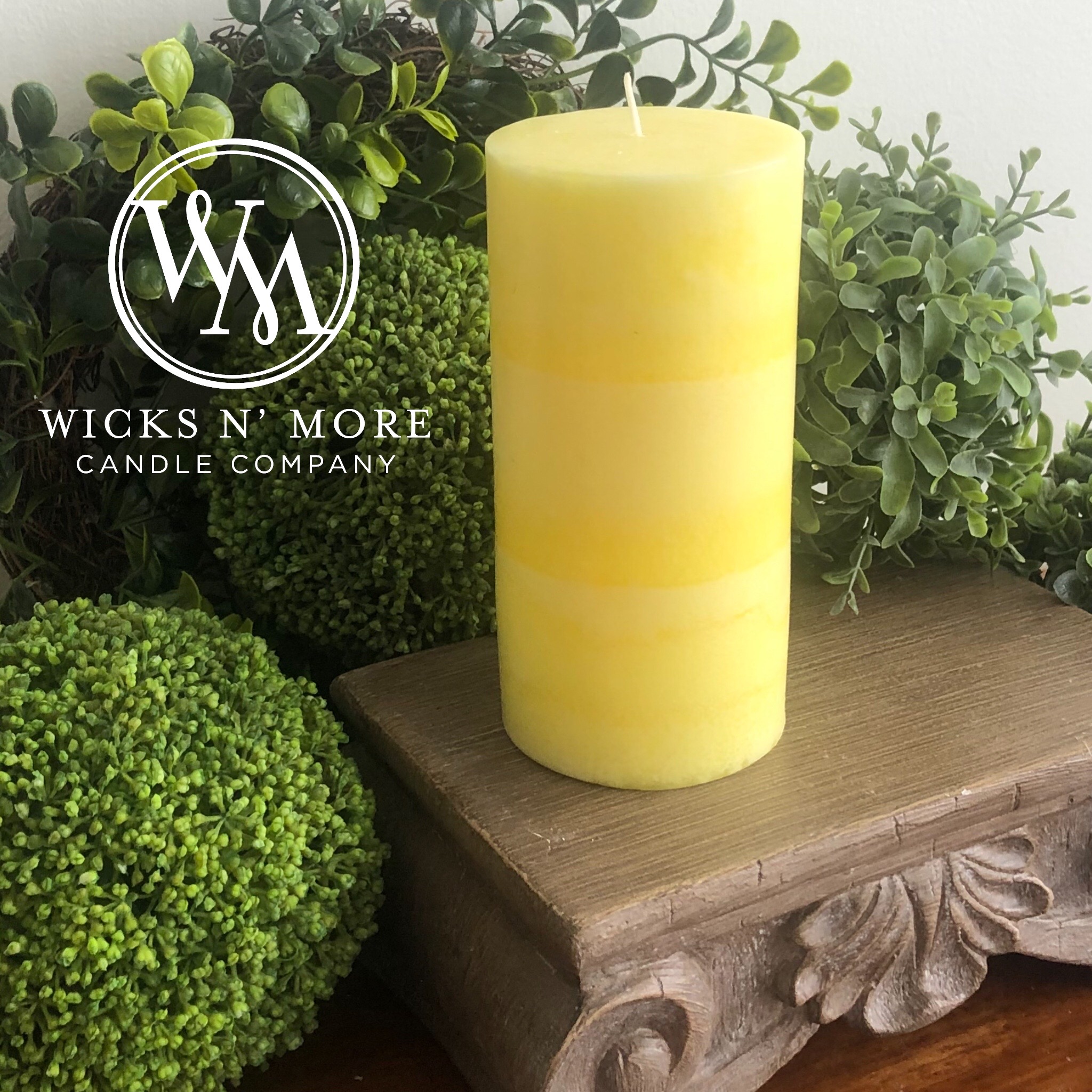 Light Yellow Candle