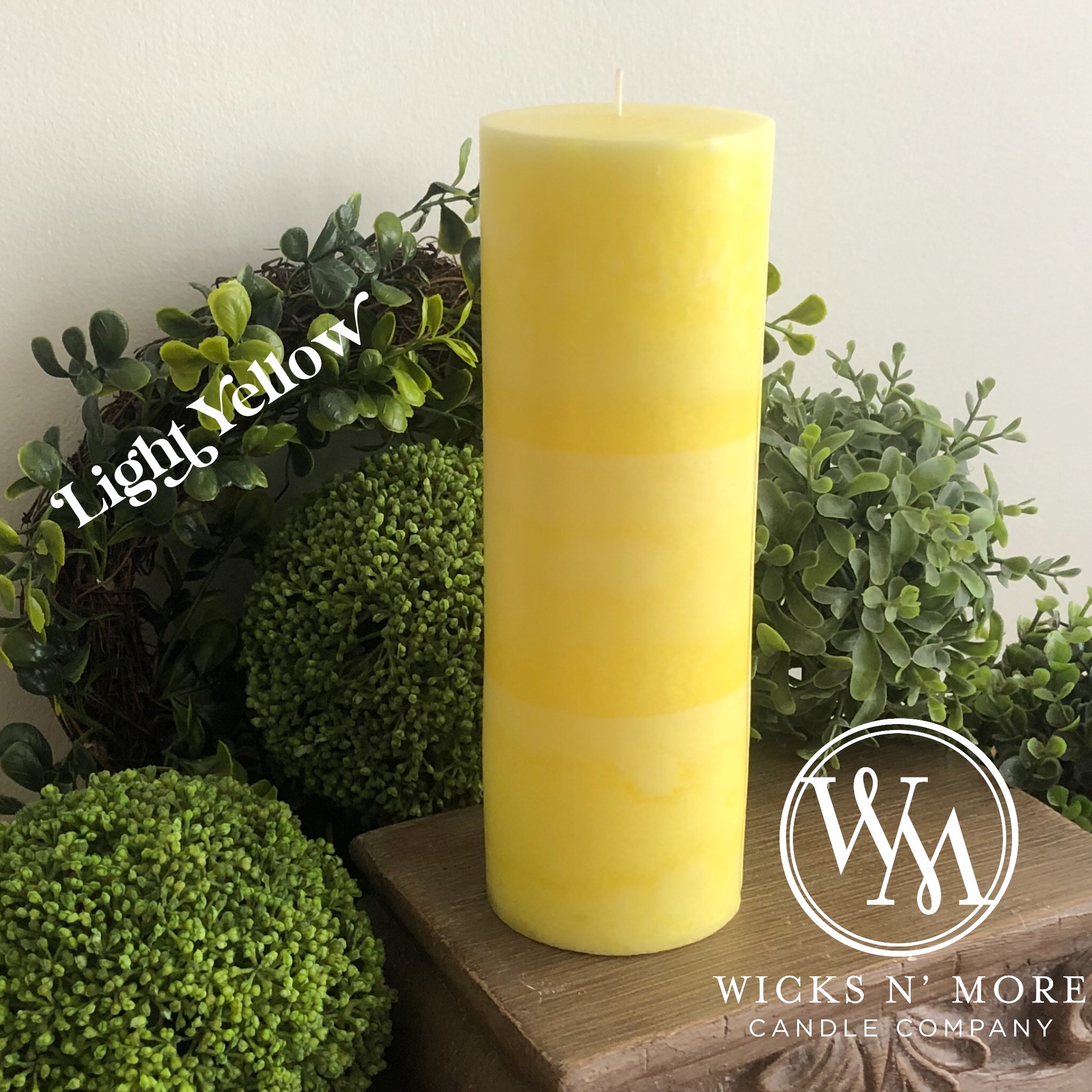 Light Yellow Candle