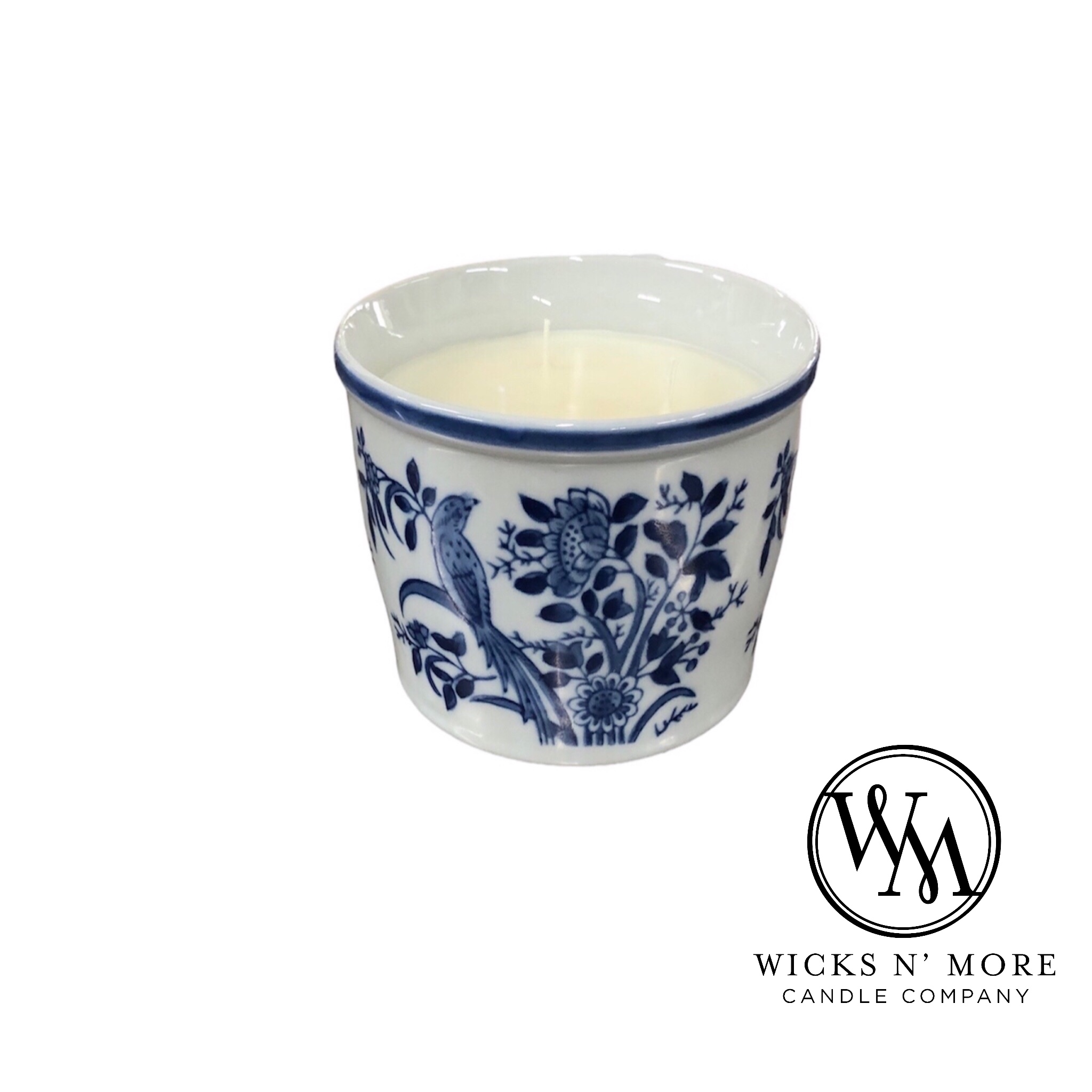 Blue Bird Chinoiserie Scented 3-wick Candle