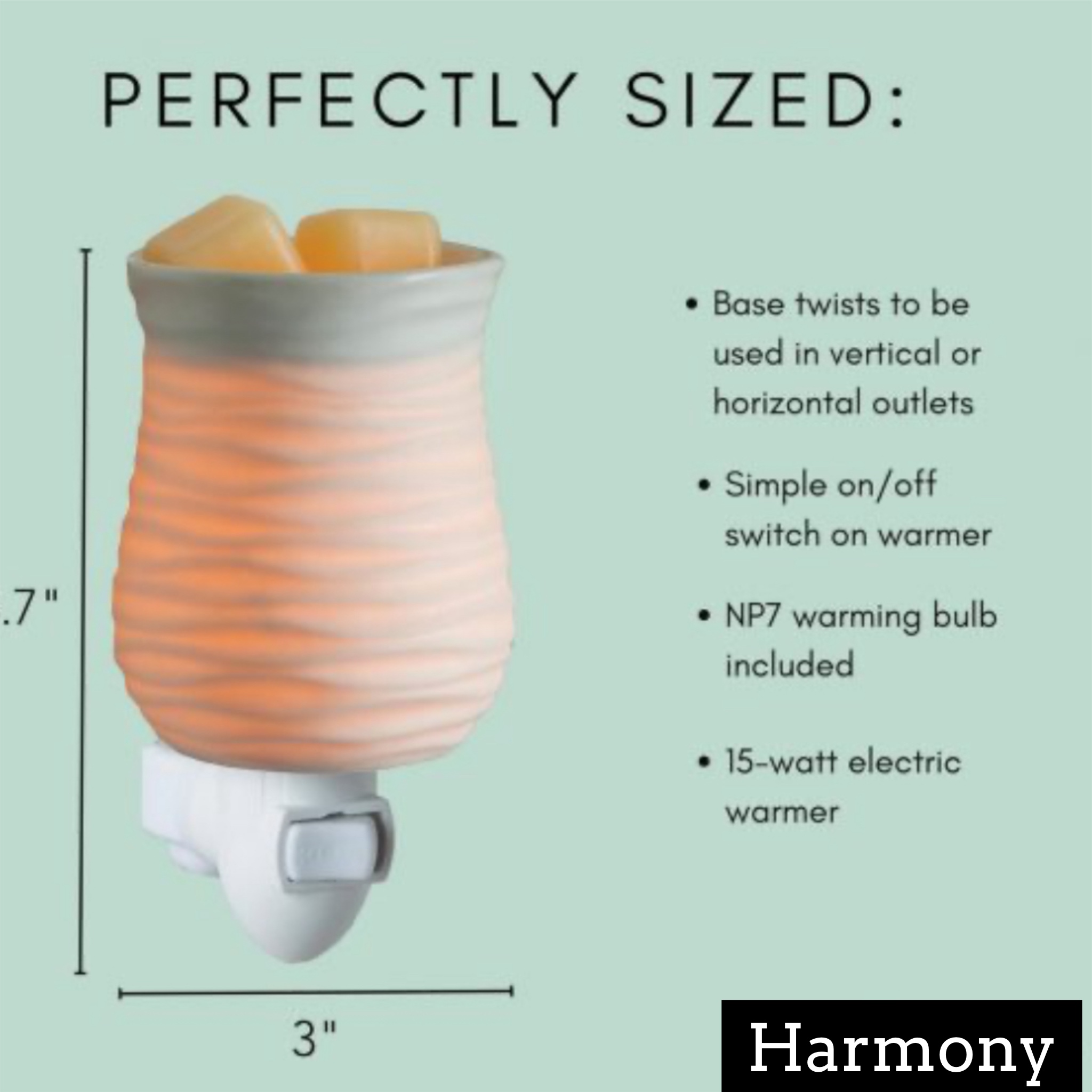 Harmony Pluggable Fragrance Warmer