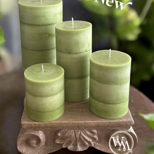 Sage Green Unscented Candle